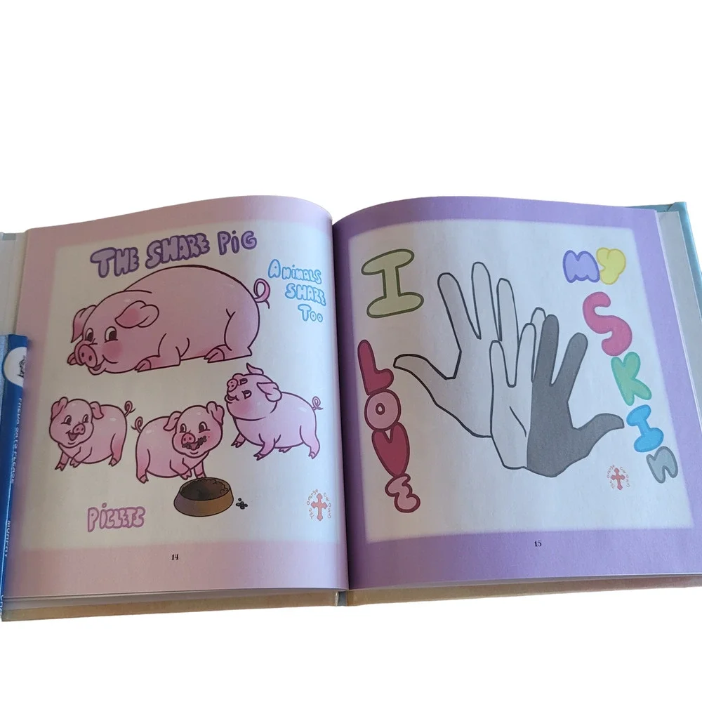 Set of Three CHildren's Books Teaching Hygene, Caring, Manners Hardcover